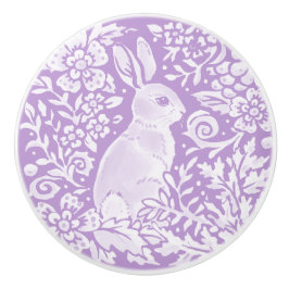 Wisteria Lila Bunny Rabbit Woodland Blommigt Knopp