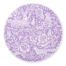 Wisteria Lila Hjort Fox Rabbit Woodland Animal Knopp