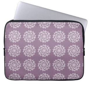 Wisteria Mandala Laptop Fodral