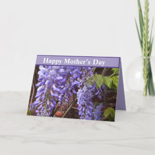 Wisteria Mor's Day Kort