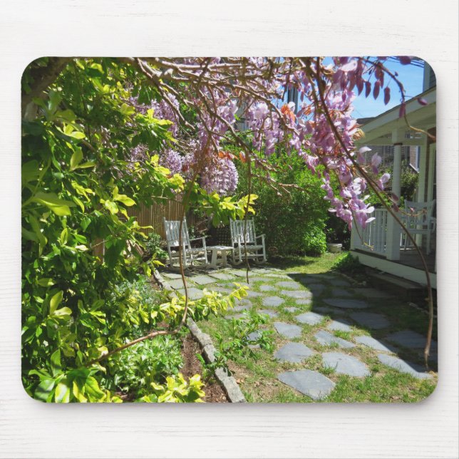 Wisteria och Rocking Chairs - Martha's Vineyard Musmatta (Framsidan)