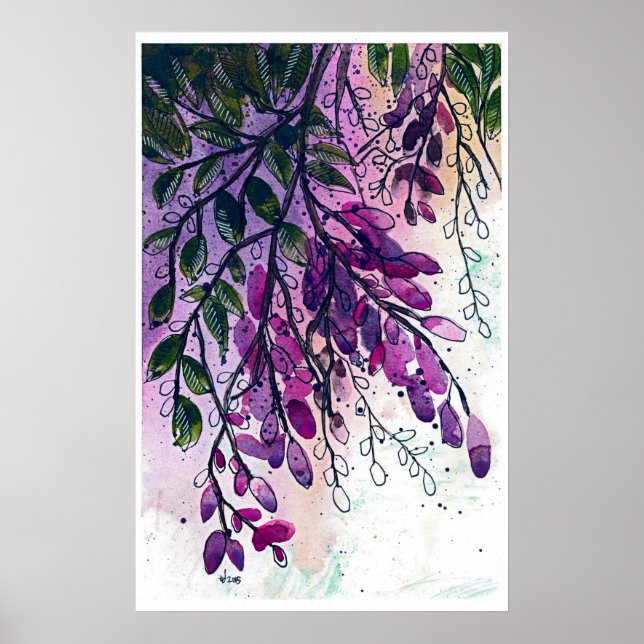 Wisteria Poster (Framsidan)