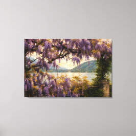 Wisteria Sjöutsikt Canvas