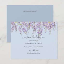 Wisteria Spara Data Dusty Blue Bröllop BUDGET