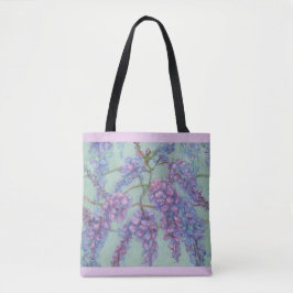 Wisteria Tote Bag Tygkasse