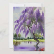 Wisteria träd