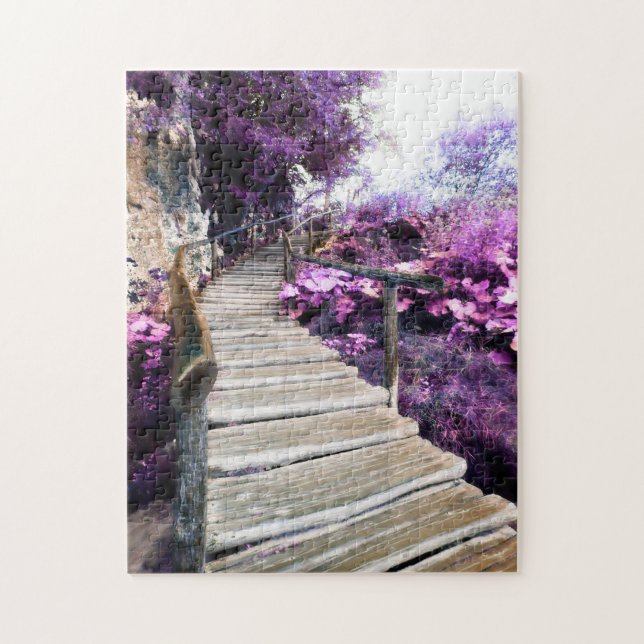 wisteria trappor pussel (Vertikal)