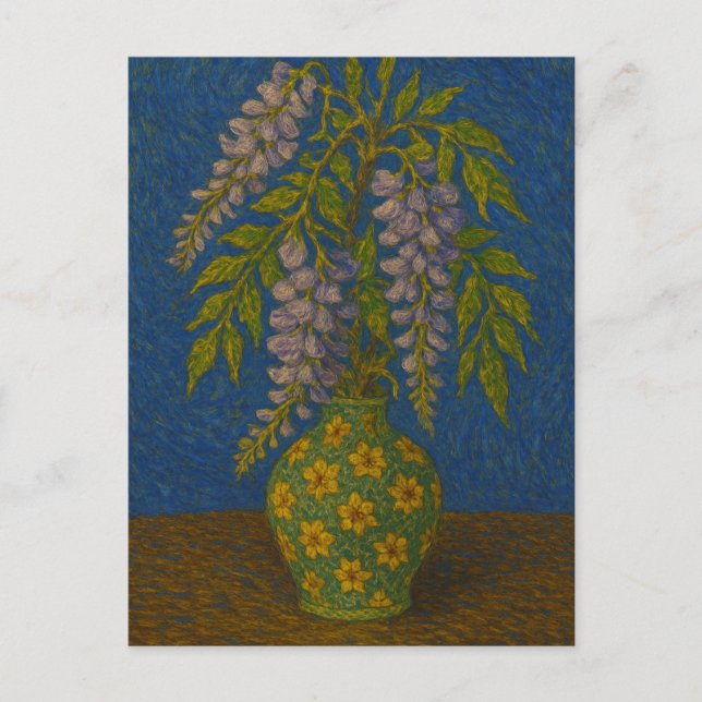 Wisteria-vykort Vykort (Framsida)