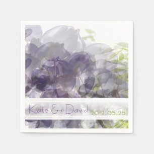 ©Wisteria Whisper/Bröllop eller All-Tillfälle Anpa Pappersservett