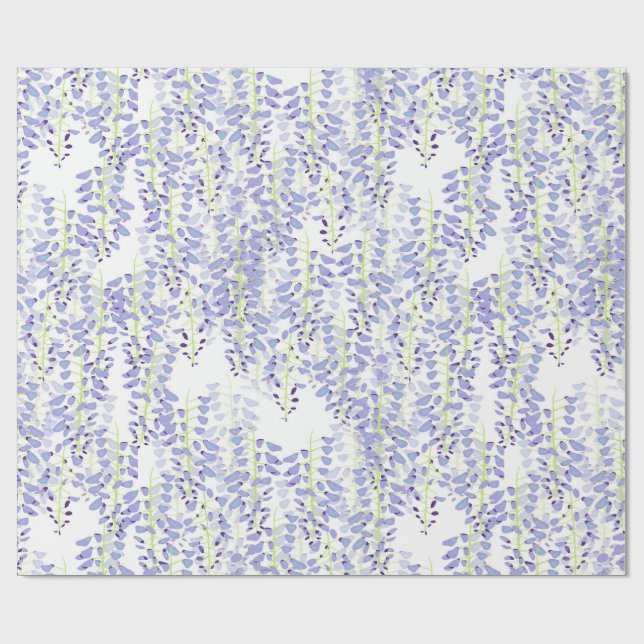 Wisteria Wrapping Papper Presentpapper (Platt)