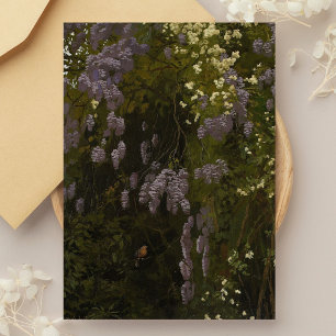 Wisterias in Bloom - Blommigtens sammansättning Vykort