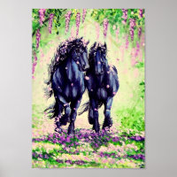 "Wistful Friesians"