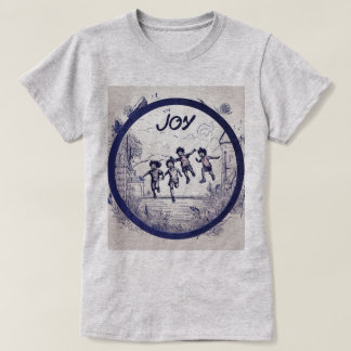 "Wit Einternal Joy: Vibrant Multi-Färg T-Shirt" T Shirt