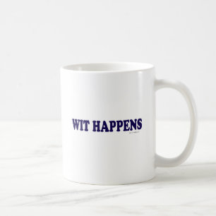 Wit Happens Kaffemugg