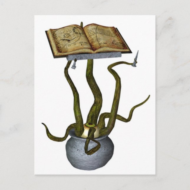 Witch 1 vykort (Framsida)