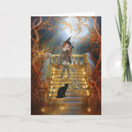 Witch an Spell Bok Kort