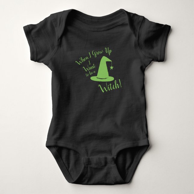 Witch Baby Gift T Shirt (Framsida)