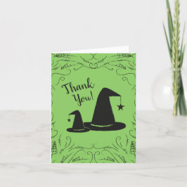 Witch Baby Shower Halloween Tack för dina kortante