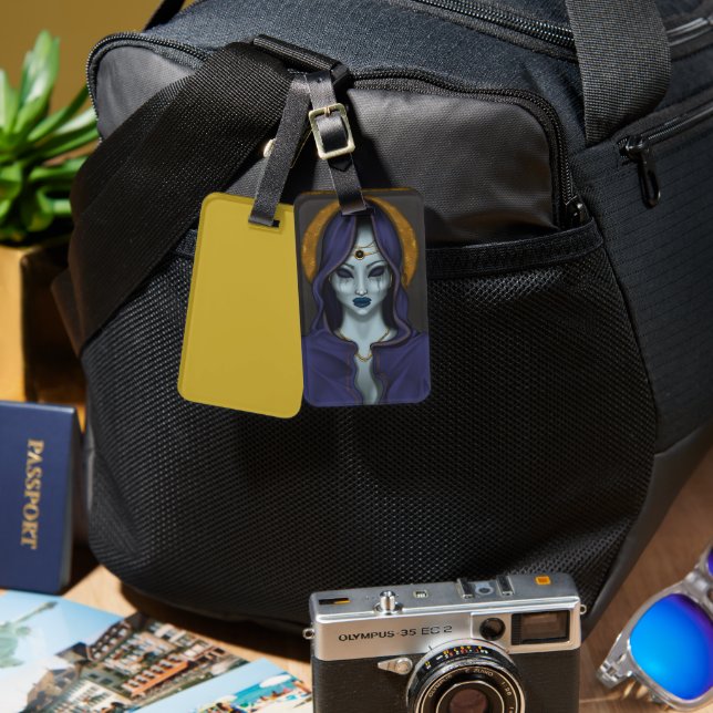 witch bagagebricka (Fram & Baksida)