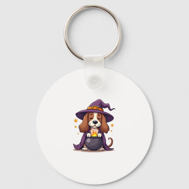 Witch Basset Brew Nyckelring (Framsida)
