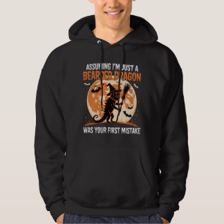 Witch Bearded Dragon Halloween Hoodie
