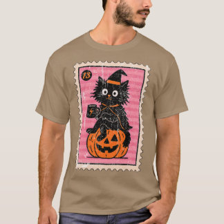 Witch Black Cat T Shirt