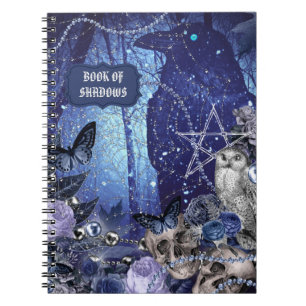 Witch Bok i den bärbara skuggan Journal Anteckningsbok