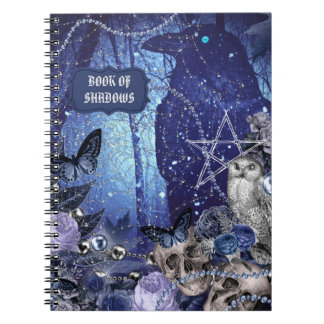 Witch Bok i den bärbara skuggan Journal Anteckningsbok