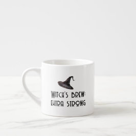 Witch Brew White Halloween Espressomugg