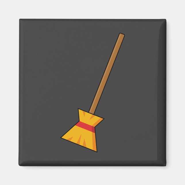 Witch Broom Magnet (Framsidan)