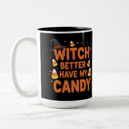 Witch Candy Tee Två-Tonad Mugg