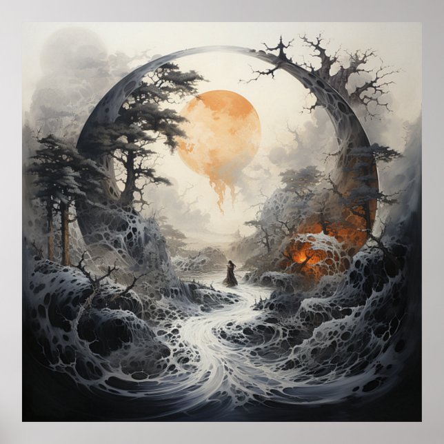 Witch Capturing the Sol Poster (Framsidan)