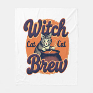 Witch Cat Brew Fleecefilt