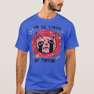 "Witch Cat so Tired of Torking Witch Gothic" T Shirt