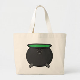 Witch Cauldron Jumbo Tygkasse