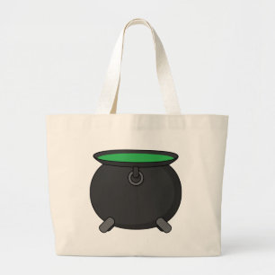Witch Cauldron Jumbo Tygkasse