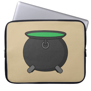 Witch Cauldron Laptop Fodral