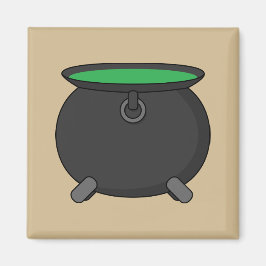 Witch Cauldron Magnet