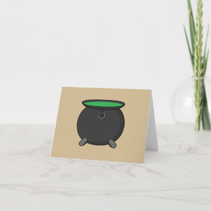 Witch Cauldron Tack Kort