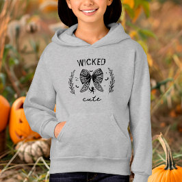 Witch Coquette Black Snöre Bow Halloween Namn Girl T Shirt