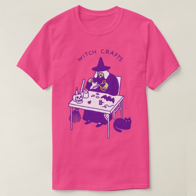 Witch Crafts T Shirt (Design framsida)