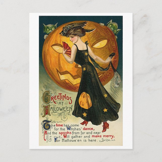 Witch Dance Vykort (Framsida)