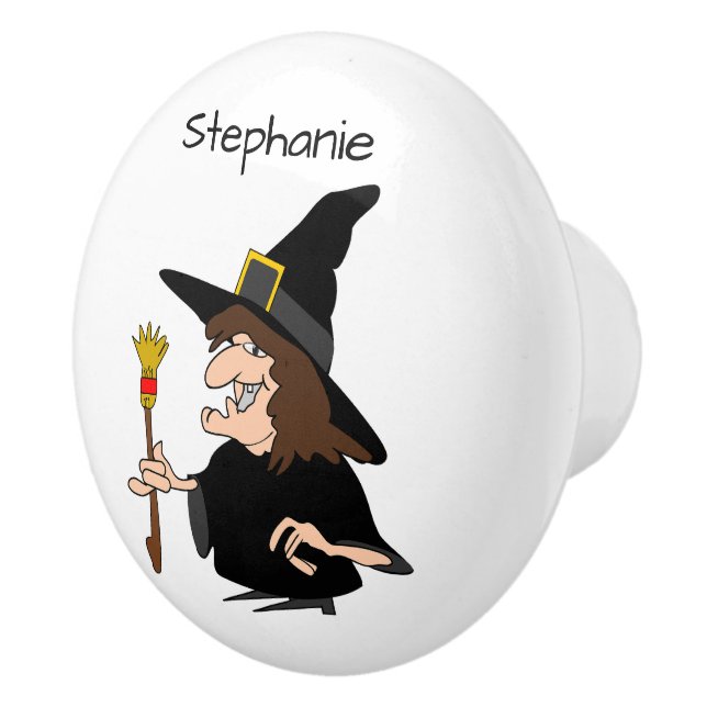 Witch Design Personalised Knopp (Höger)