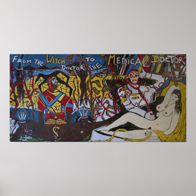 WITCH DOKTOR POSTER (Framsidan)