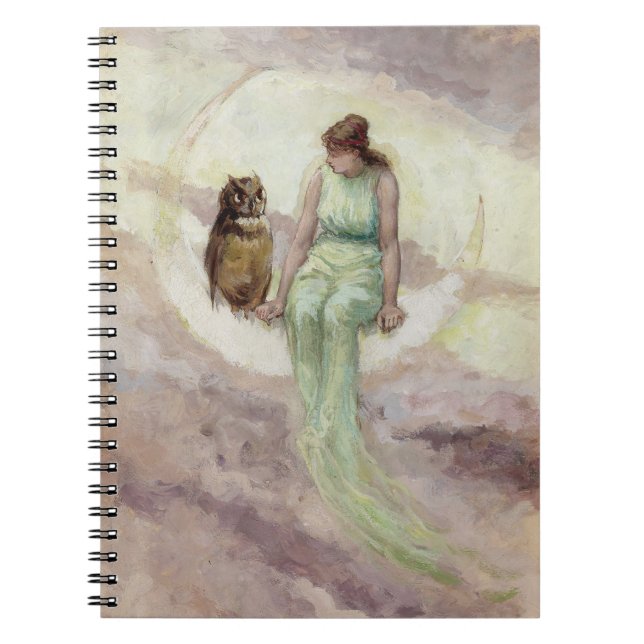 Witch dotter | Frederick Stuart Church Anteckningsbok (Framsidan)