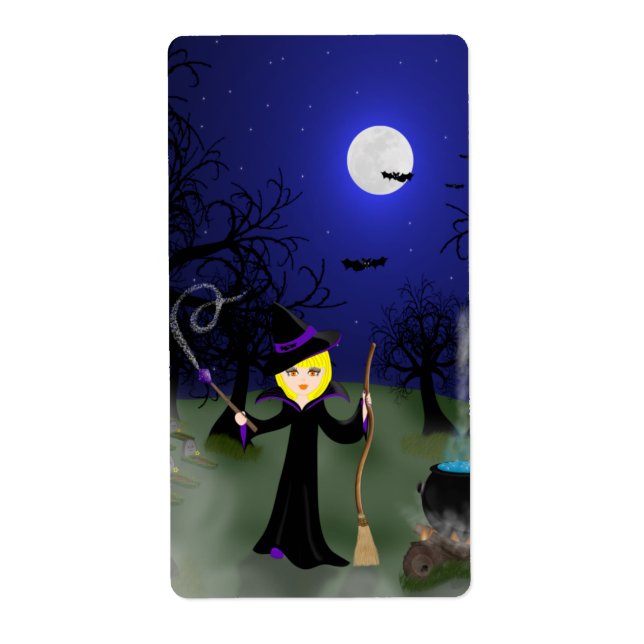 Witch-etikett Fraktsedel (Framsidan)