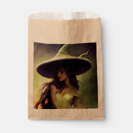 Witch Favor Bag för Halloween