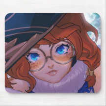Witch Gaming Mousepad | Anpassadets skrivplatta