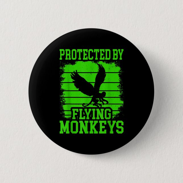 Witch Get My Flying Monkeys  Knapp (Framsida)