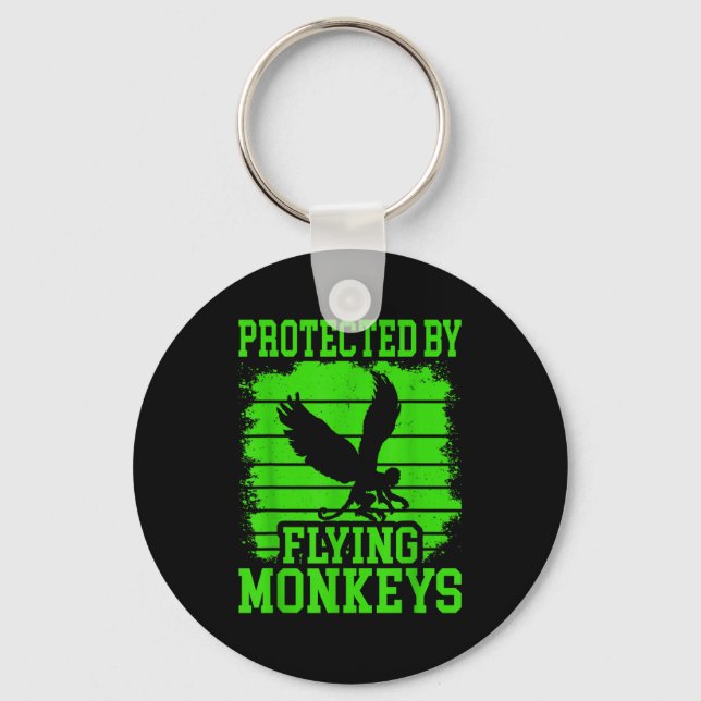 Witch Get My Flying Monkeys  Nyckelring (Framsida)